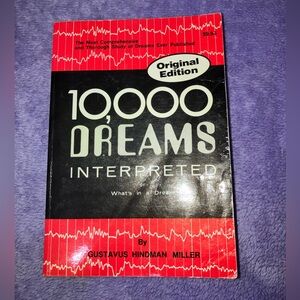 1000 dreams interpreted book original edition